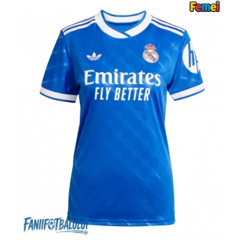 Real Madrid Tricou Fotbal Replică 2025-26 Femei Treilea
